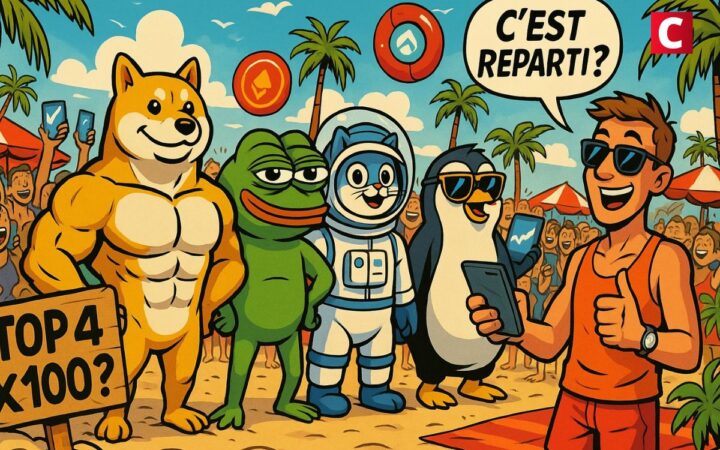 Les memecoins sont-ils de retour ? Top 4 potentiel x100 pour les vacances d’été