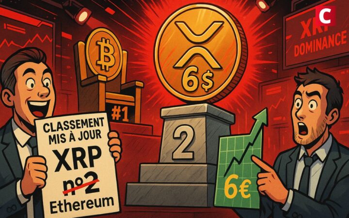XRP à 6 $ peut devenir la seconde cryptomonnaie du marché selon les experts