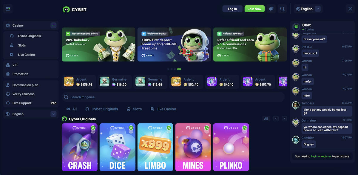 cybet meilleur casino bitcoin