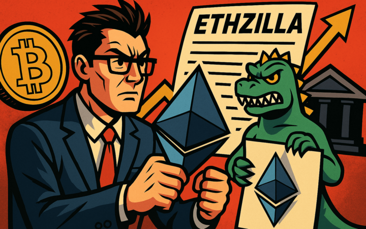 ETHZilla rebrandée au Nasdaq, 419 M$ d’ETH, Snorter accélère