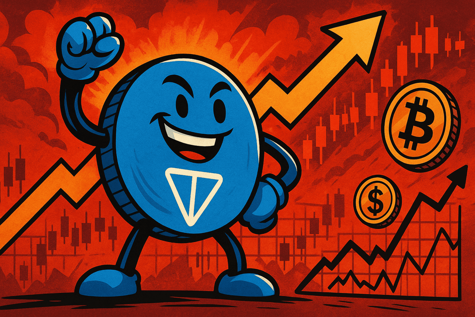 Toncoin explose de 38% malgré le krach crypto, découvrez pourquoi