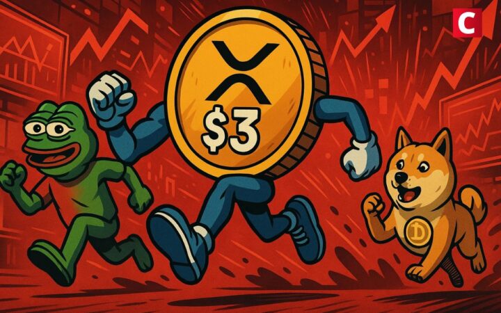 XRP à 3 dollars : les altcoins suivent, le marché s’emballe
