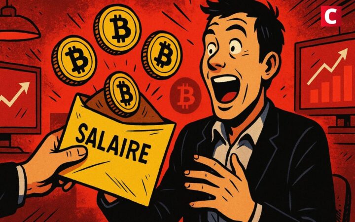 Le paiement en cryptos pour les employés a triplé en un an