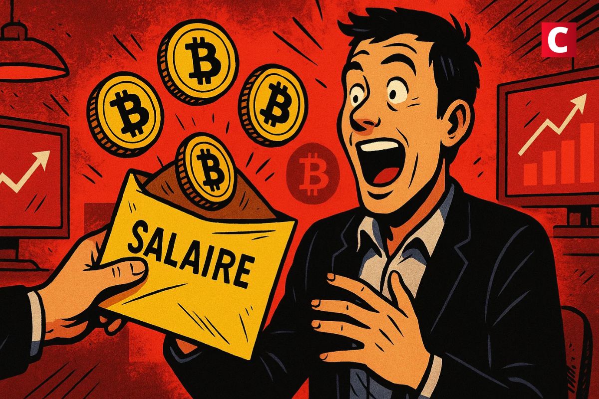 Le paiement en cryptos pour les employés a triplé en un an