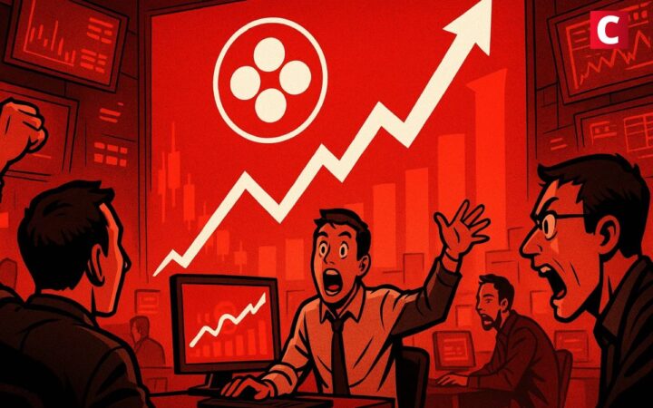 Hausse fulgurante pour OKB : les traders affluent avec un volume record