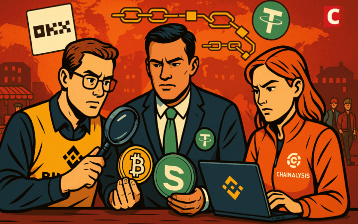 Tether, Binance, OKX, 50 M$ gelés – une riposte crypto choc ?