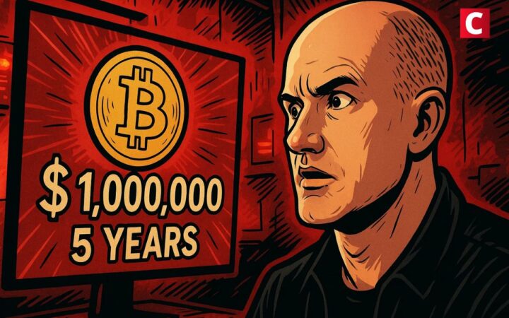 Brian Armstrong voit un Bitcoin à 1 million de dollars d’ici 5 ans