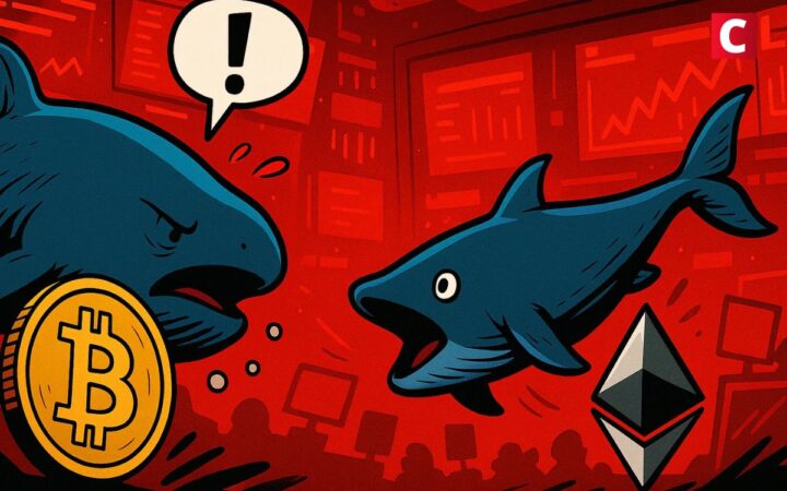 Rotation : les whales quittent Bitcoin pour Ethereum