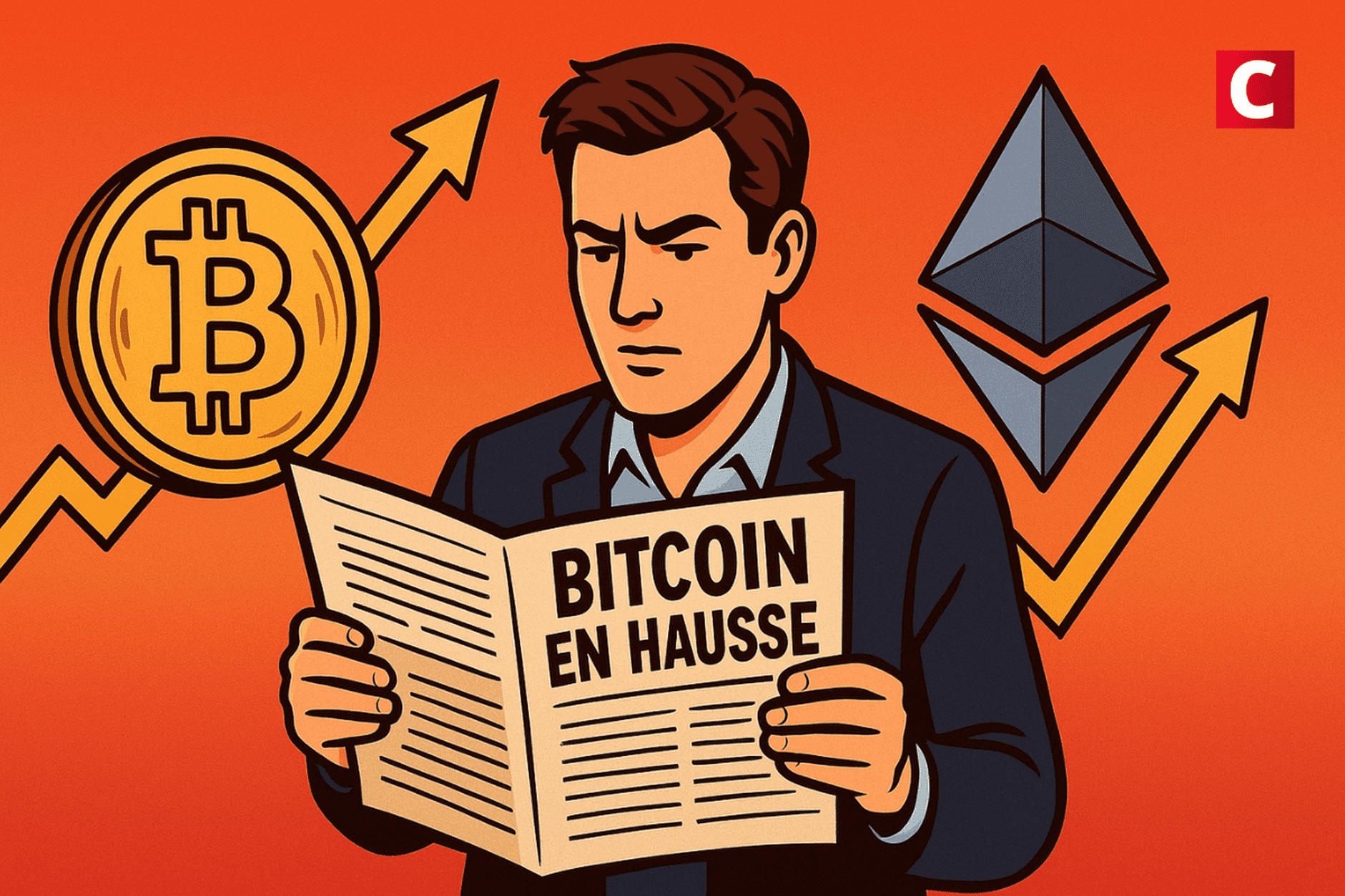 Bitcoin frôle 120 000 $ avec une hausse spectaculaire des cryptos