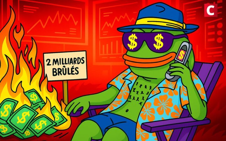 Wall Street Pepe brûle 2 milliards de WEPE et lance 5 000 NFT en vente publique !