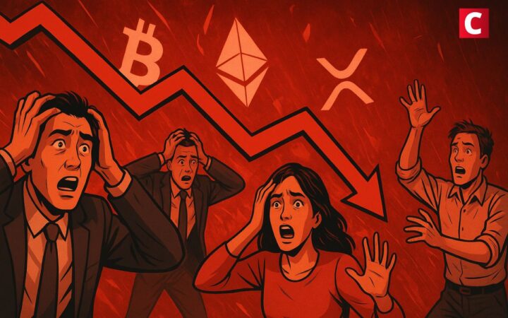 Krach crypto : le marché chute de 3,9 % et enregistre 1,7 milliard de dollars de liquidations