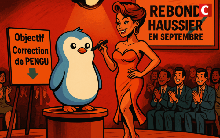 Correction de PENGU : vers un possible rebond haussier en septembre