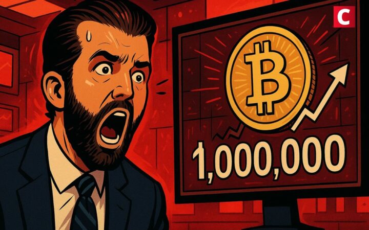Trump fils voit Bitcoin franchir le million