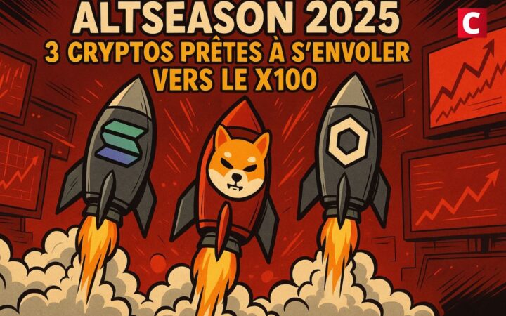 Altseason 2025 : 3 cryptos prêtes à s’envoler vers le x100