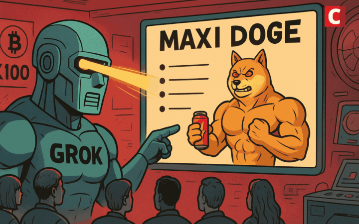 Grok prédit Maxi Doge, l’opportunité crypto x100 d’ici fin 2025