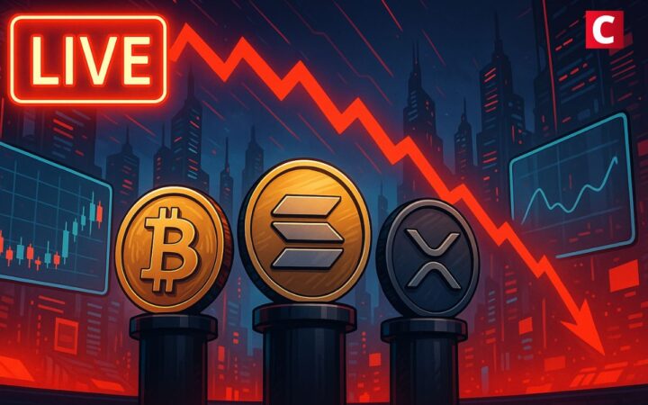 LIVE – Chute brutale des crypto, Bitcoin, Solana, XRP – Toute l’actualité du 22 septembre 2025