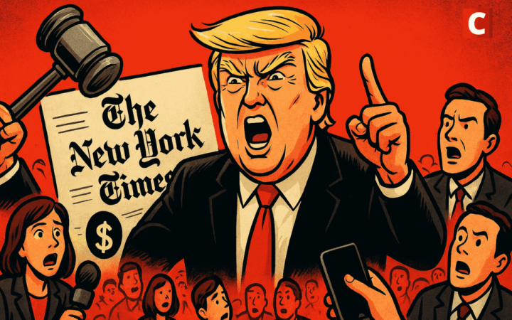 Trump contre-attaque – procès de 15 milliards contre le New York Times