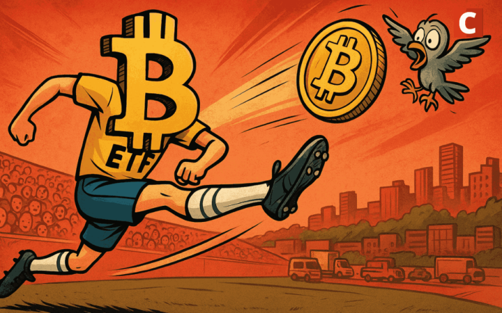 ETF Bitcoin : flux record propulsent le BTC vers de nouveaux sommets