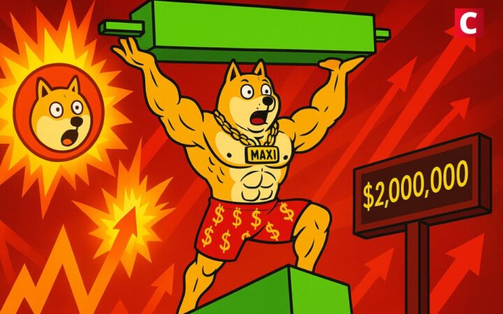 Dogecoin à 4 $ ? Maxi Doge pourrait exploser en premier avec un ICO de 2 millions et un levier de 1000x