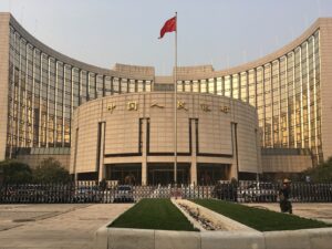 Banque centrale chine en Pékin