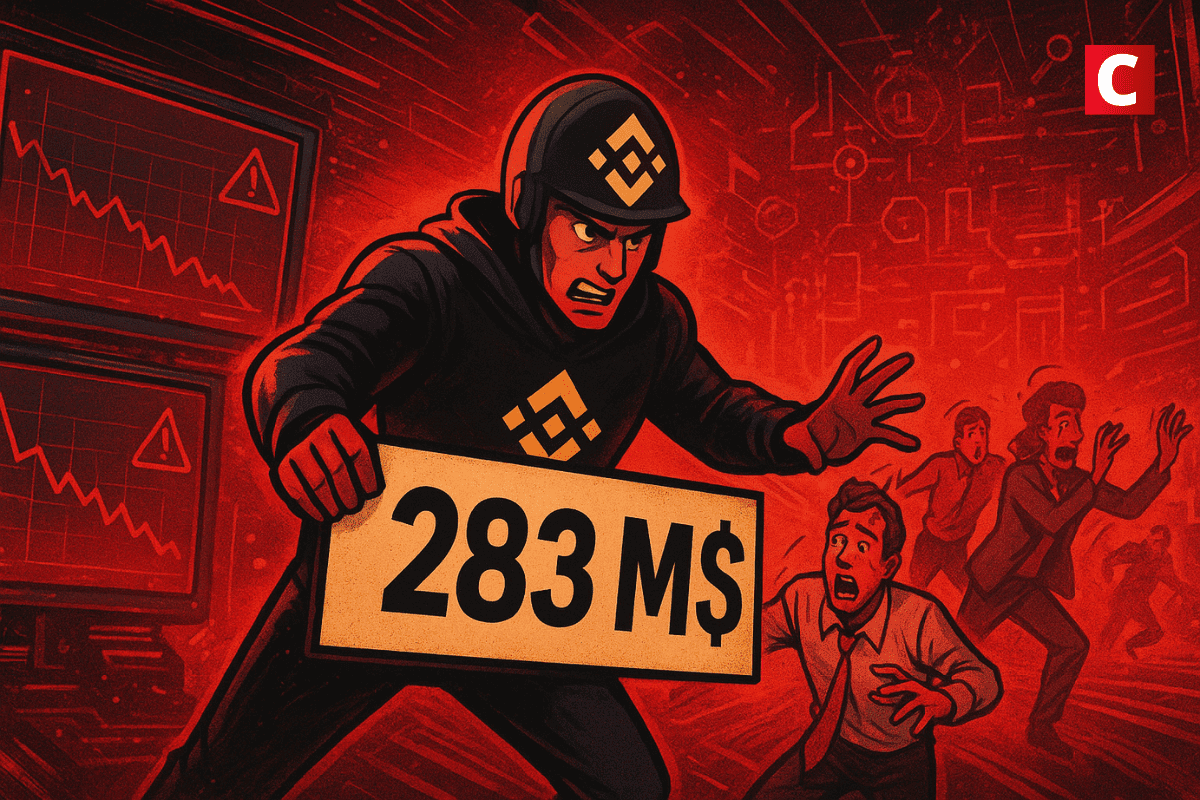 Binance paie gros : 283 M$ versés après un faux crash à 0 $