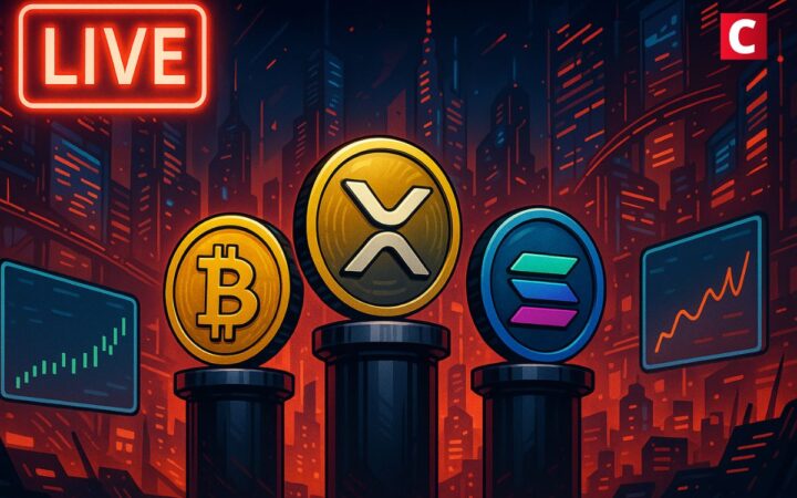 LIVE – Bitcoin dépasse 125 000$, $, Ethereum, XRP et Solana dans la dynamique haussière – Toute l’actualité du 07 octobre 2025