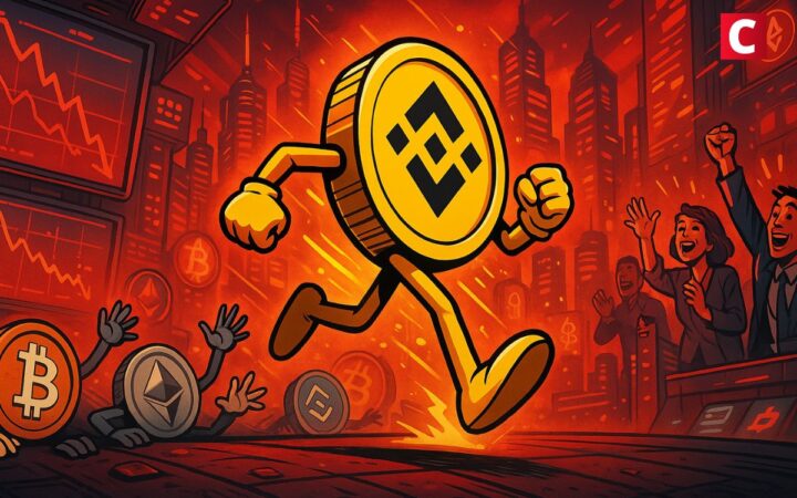 BNB explose pendant que le marché s’écroule