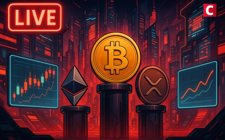 LIVE – Bitcoin, Ethereum, XRP, Rebond du marché après les liquidations massives du week-end… – Toute l’actualité du 13 octobre 2025