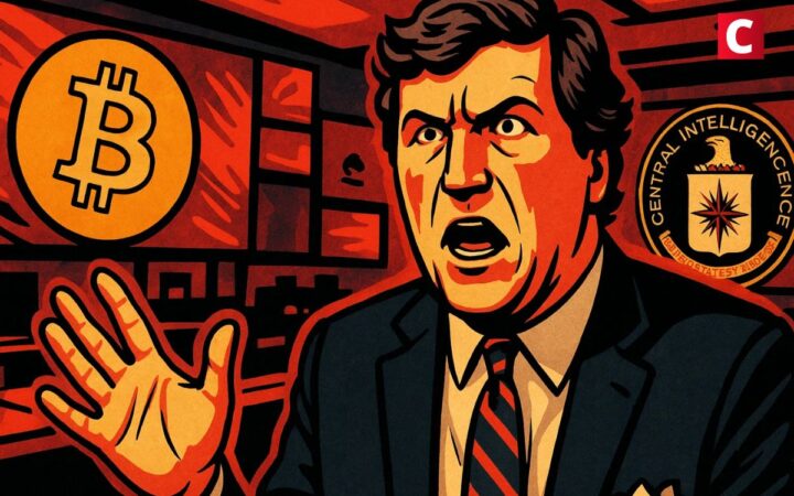 “Bitcoin vient de la CIA” : Tucker Carlson rejette la crypto