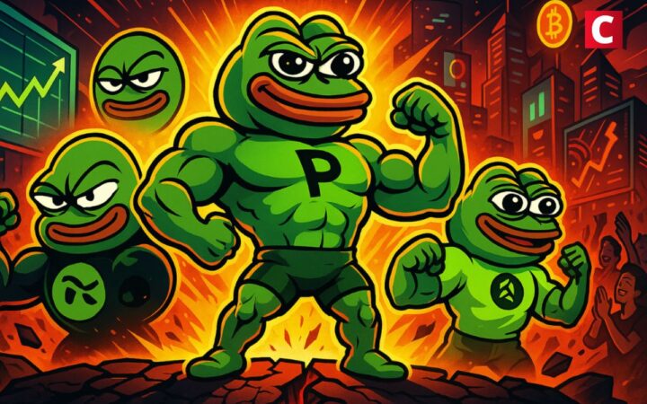 Les trois Pepe qui font trembler le marché : Pepe Node, Bome et le Pepe originel