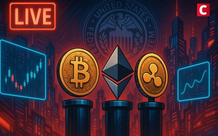 LIVE – La Fed baisse ses taux, Bitcoin, Ethereum et les altcoins peinent à réagir – Toute l’actualité du 30 octobre 2025