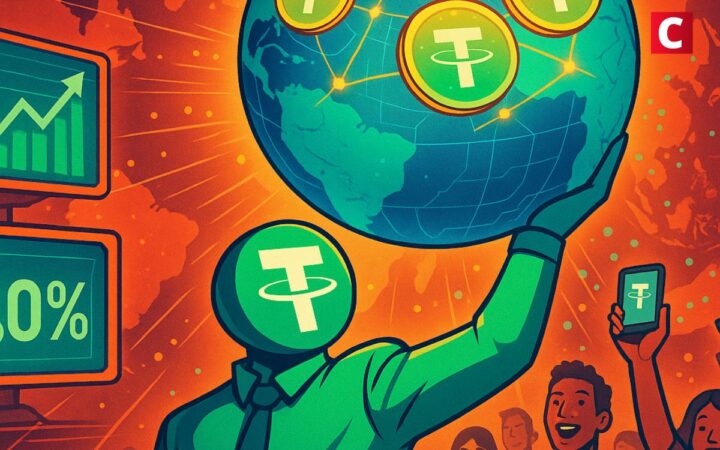 USDT touche 6% de la population mondiale, annonce Tether