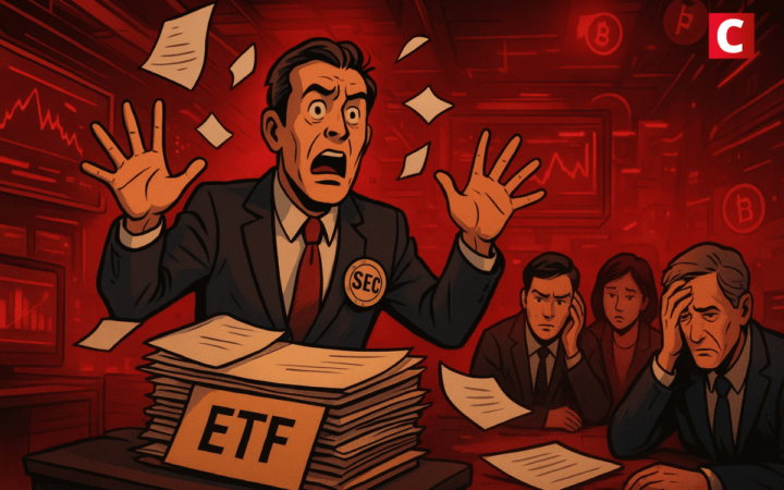 Les ETF crypto pris en otage par le shutdown – 10 Md$ retenus