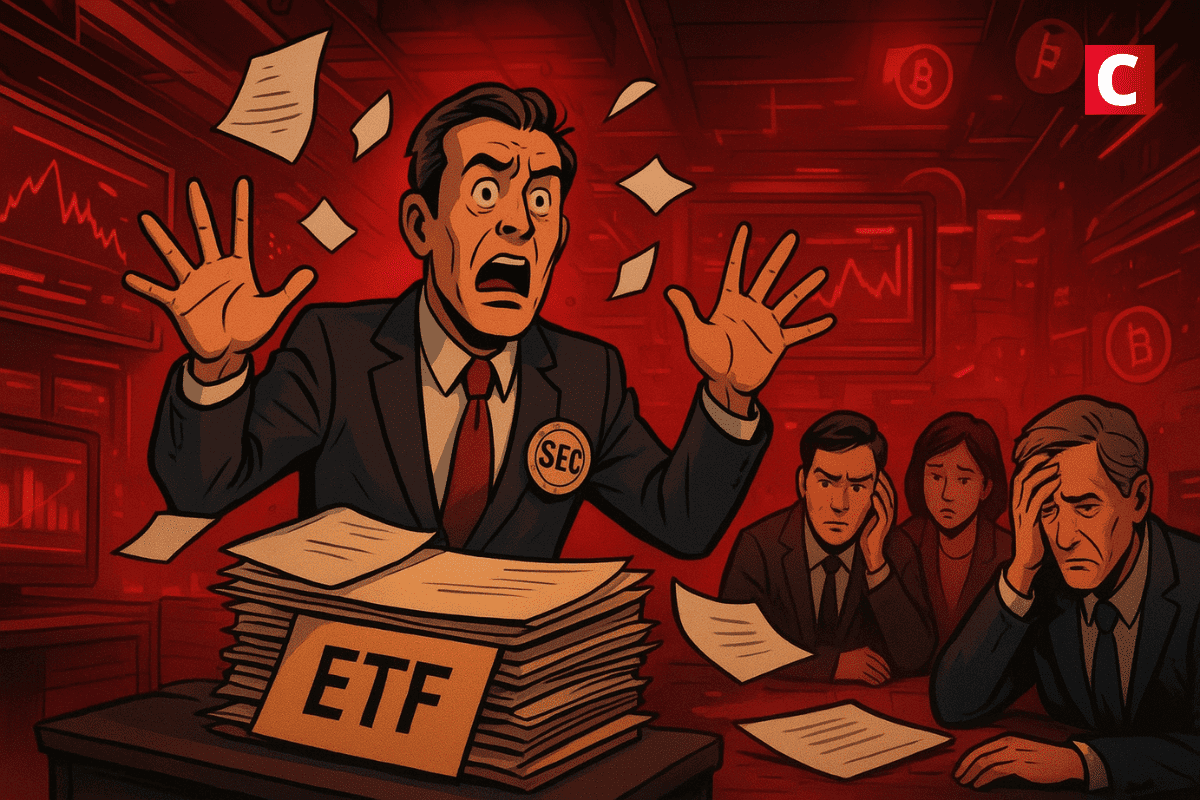 Les ETF crypto pris en otage par le shutdown – 10 Md$ retenus
