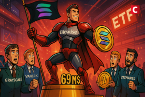 Le boom Solana : l’ETF Spot de Bitwise écrase ses rivaux à 69 M$