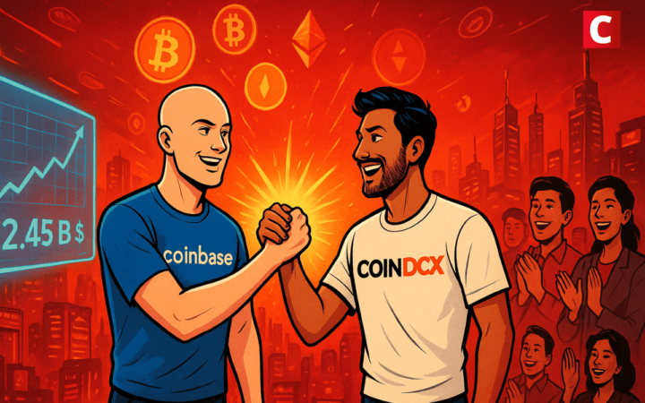 Coinbase propulse l’échange crypto indien CoinDCX à 2,45 Md $