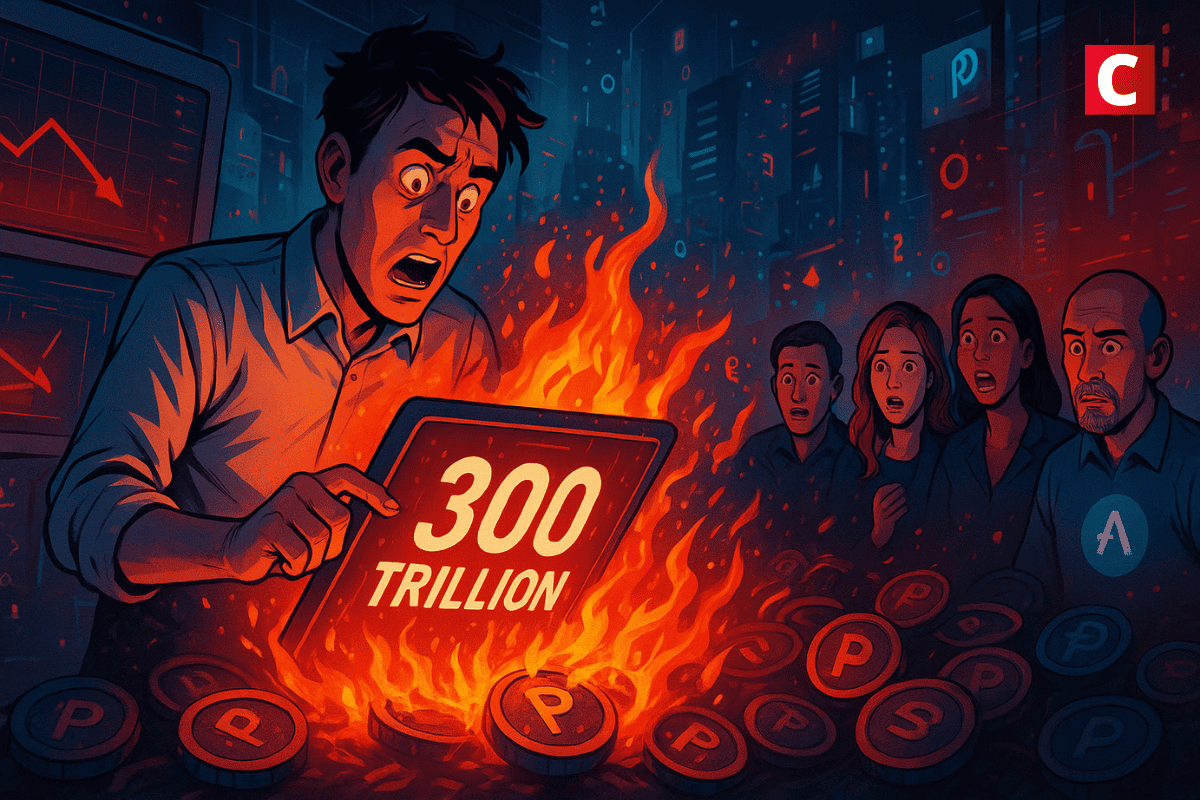 Paxos imprime 300 trillions PYUSD par erreur, et les brûle aussitôt