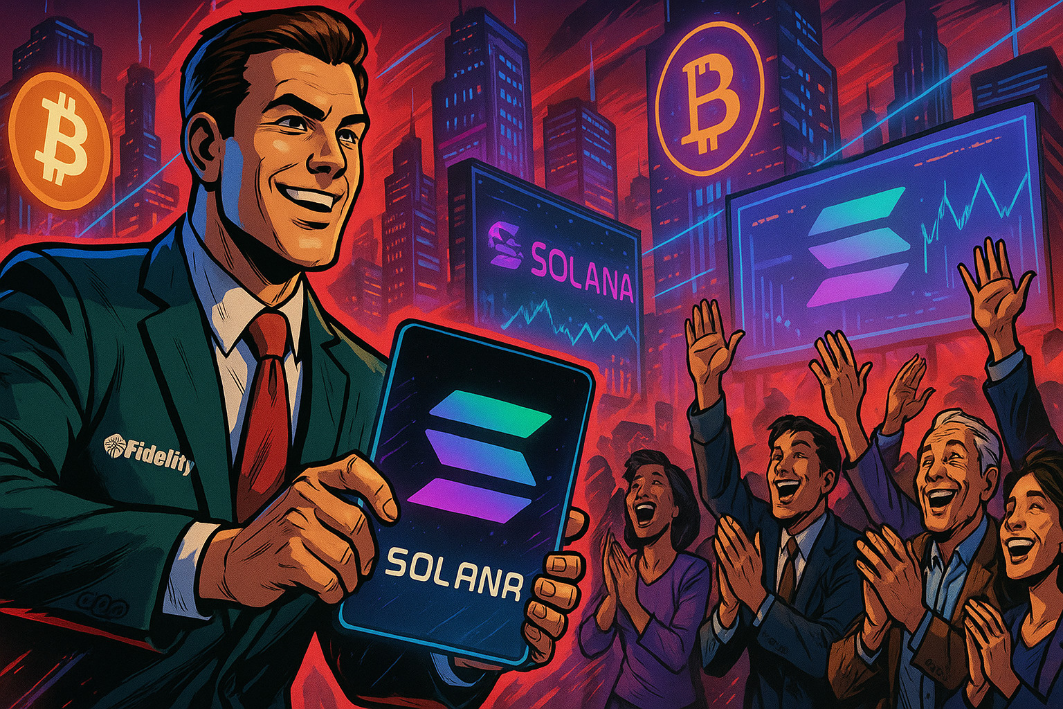 Breaking : Fidelity ouvre Solana aux investisseurs américains