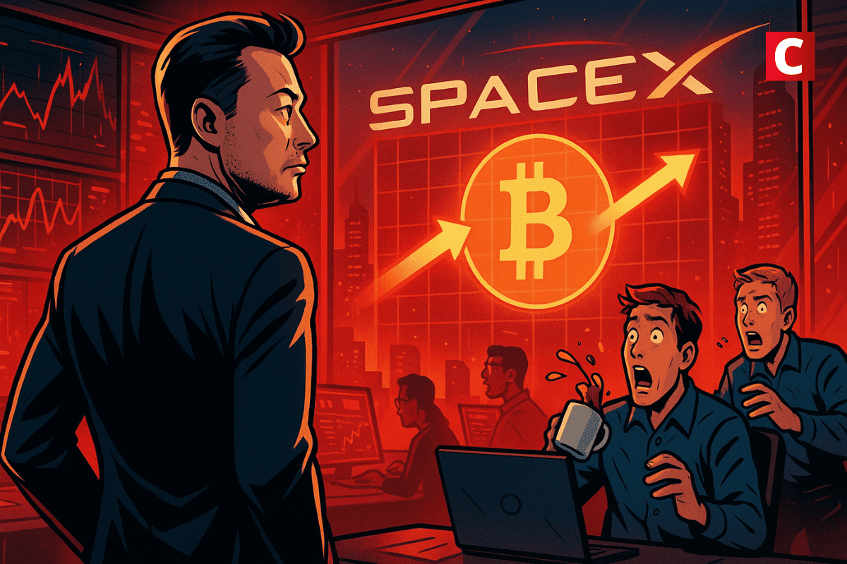 Coup de chaud chez SpaceX : 2 495 BTC déplacés dans l’ombre