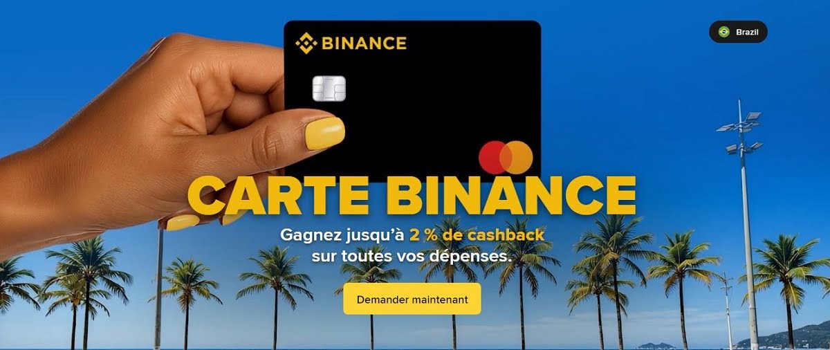Binance carte Visa