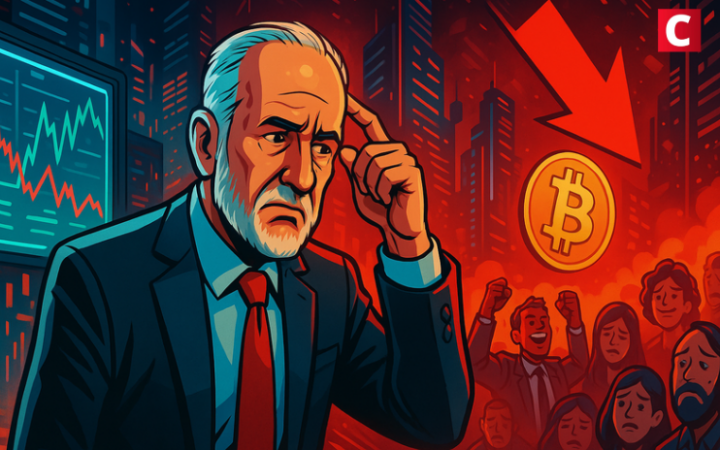 “Vendez maintenant” : la prédiction choc de Peter Schiff sur le prix du BTC