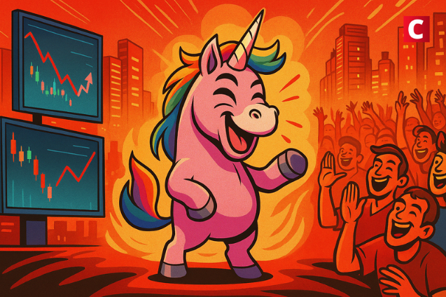 Malgré un marché des cryptomonnaies en recul, Uniswap explose