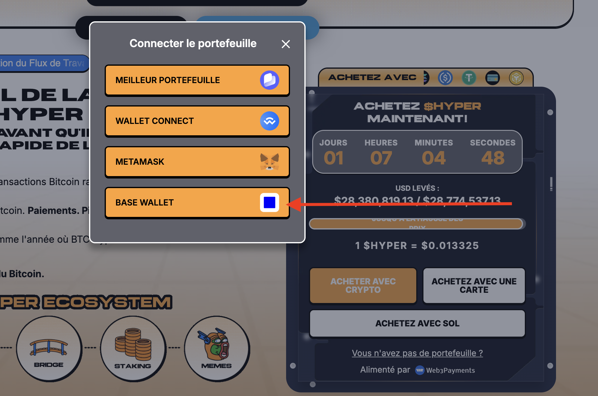 Connecter Best Wallet