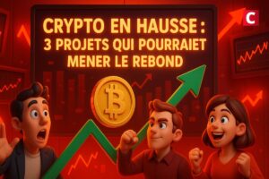 Crypto en hausse : 3 projets qui pourraient mener le rebond