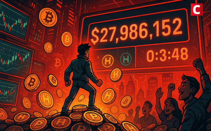 HYPER dépasse 27 M$ en prévente malgré le repli du Bitcoin