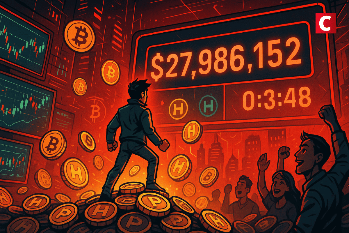 HYPER dépasse 27 M$ en prévente malgré le repli du Bitcoin