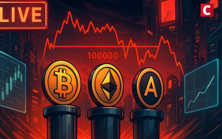 LIVE – Bitcoin teste les 100 000 dans un marché en repli, Ethereum et les altcoins décrochent – Toute l’actualité du 05 novembre 2025