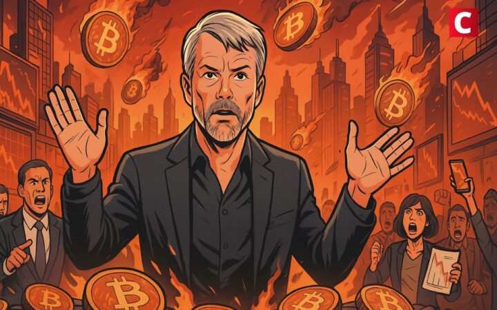 Crash du Bitcoin : Saylor rejette toute responsabilité de Wall Street