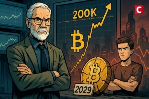 Pas de Bitcoin à 200K avant 2029 selon Peter Brandt
