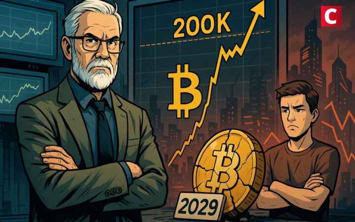 Pas de Bitcoin à 200K avant 2029 selon Peter Brandt